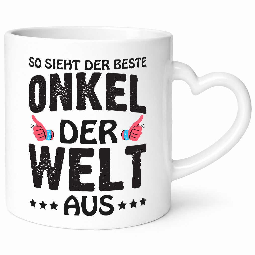 Bester Onkel der Welt | Männer Tasse Cooler Humor Geschenkidee