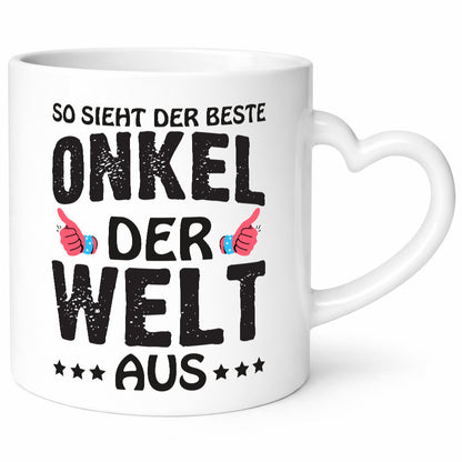 Bester Onkel der Welt | Männer Tasse Cooler Humor Geschenkidee