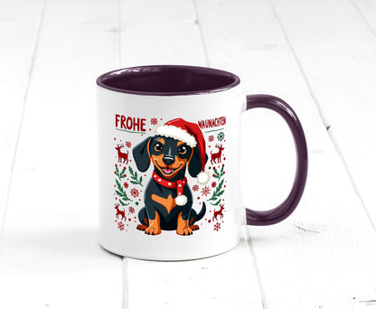 Frohe Waunachten | Ugly Christmas Weihnachtshund v2 Humor Tierliebhaber