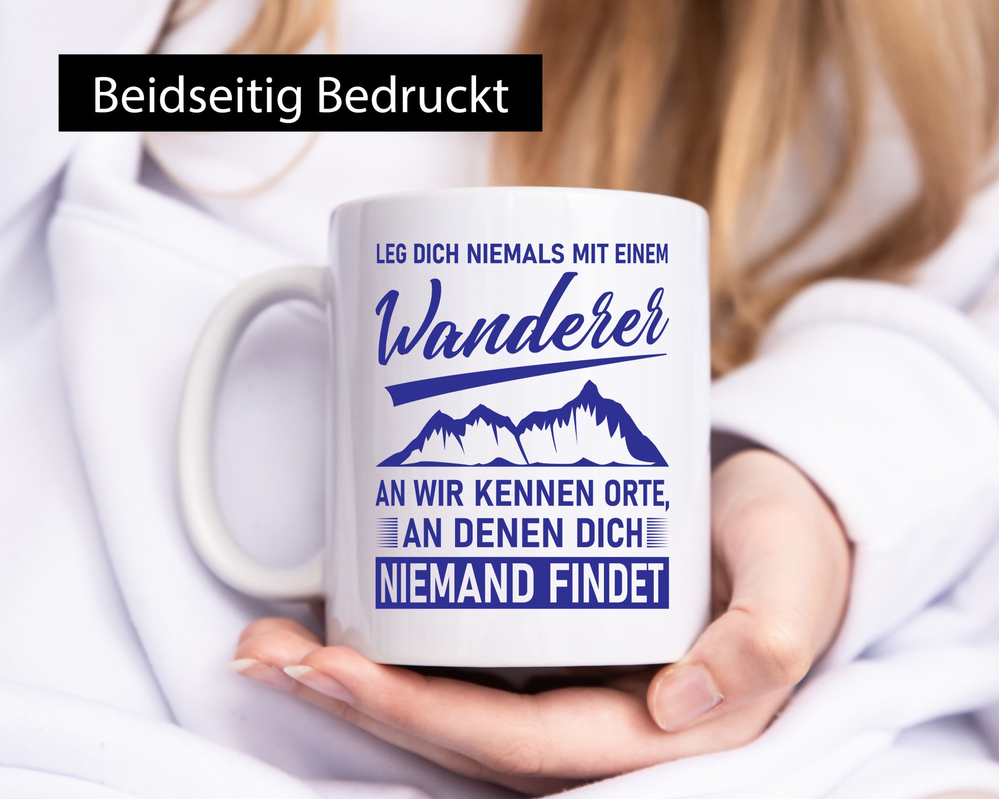Wanderer kennen Orte, an denen dich niemand findet | Berge lustig Humor