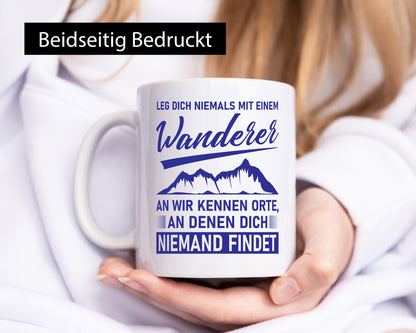 Wanderer kennen Orte, an denen dich niemand findet | Berge lustig Humor