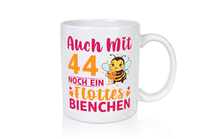 44. Geburtstag | Flottes Bienchen 44 Jahre Geschenkidee Humor Tasse
