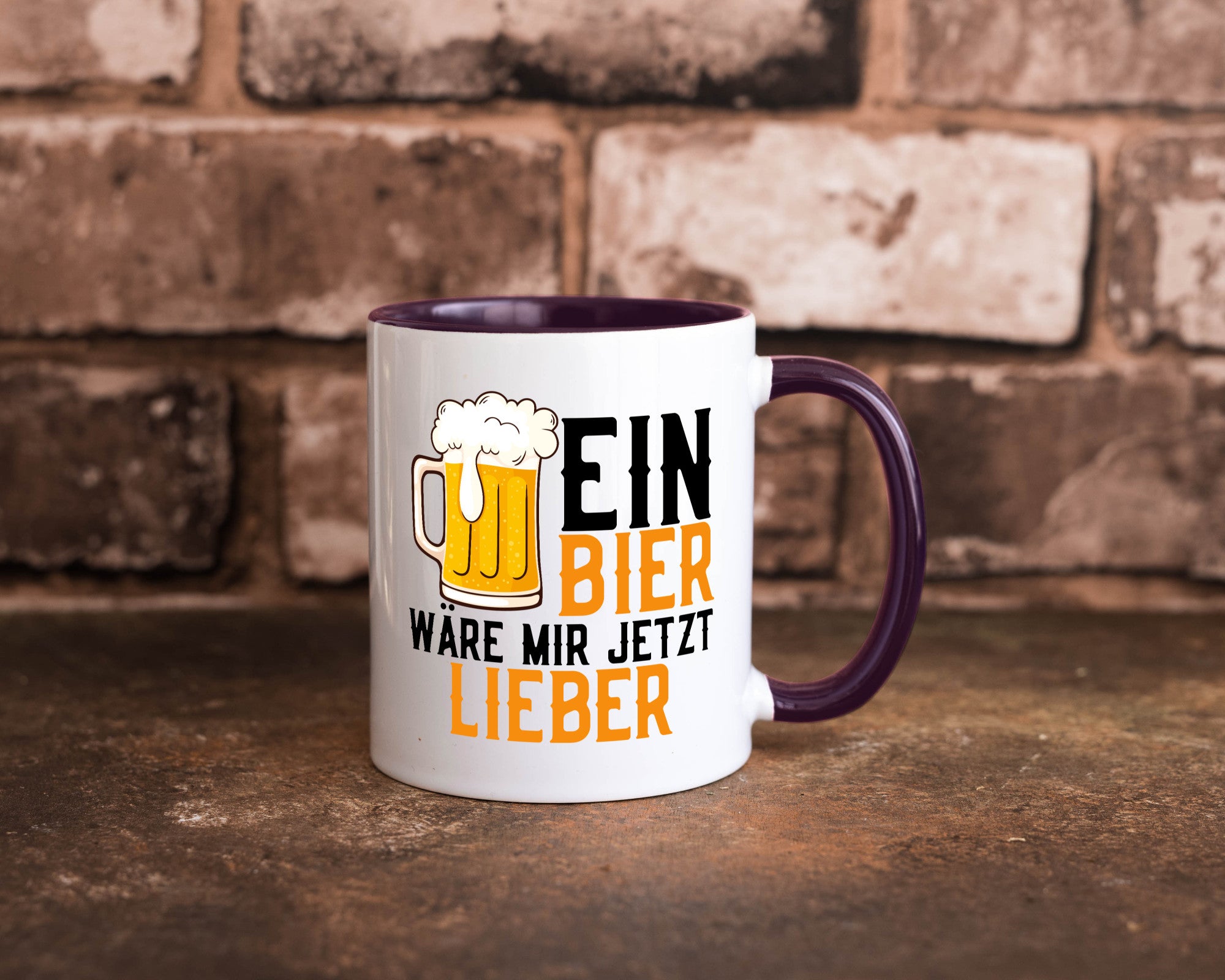 Ein Bier wäre mir jetzt lieber | Kollegen lustiger Spruch Geschenk Arbeit Büro