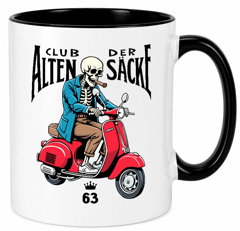 63. Geburtstag | 63 Jahre Club der alten Säcke v2 Humor Geschenkidee Tasse