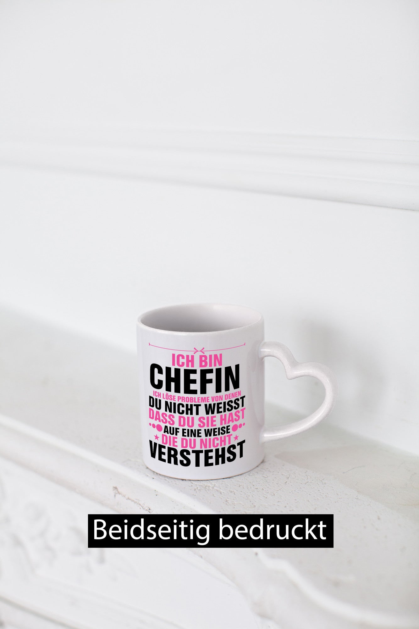Löse Probleme: Chefin | Führungskraft Vorgesetzte lustiger Spruch Geschenk