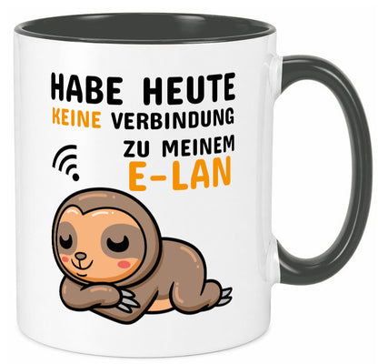 Keine Verbindung lustig Humor Geschenkidee Geschenk Tasse