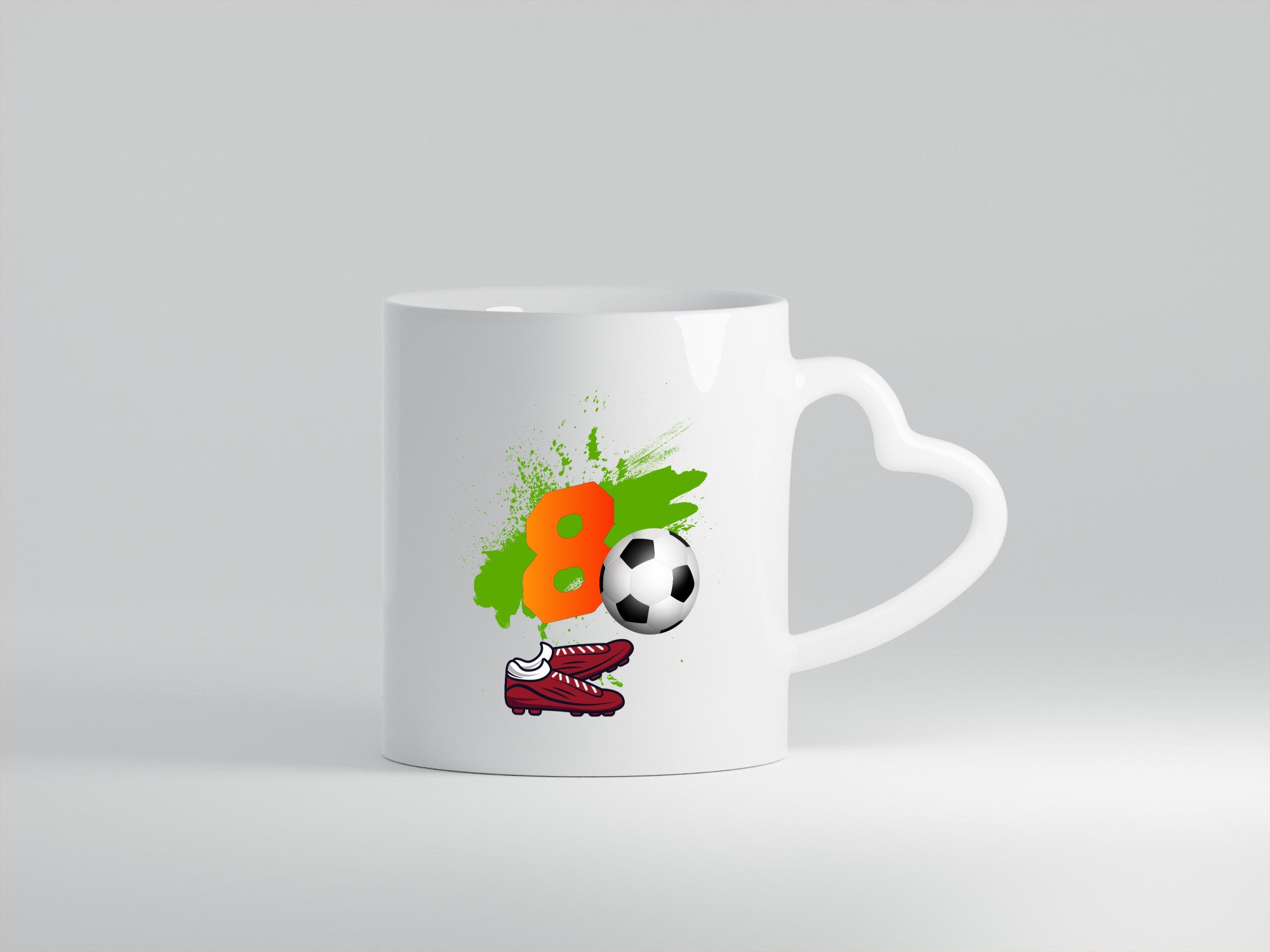 8. Geburtstag | Jungen Fußball Fußballspieler lustig Geschenkidee Geschenk Tasse