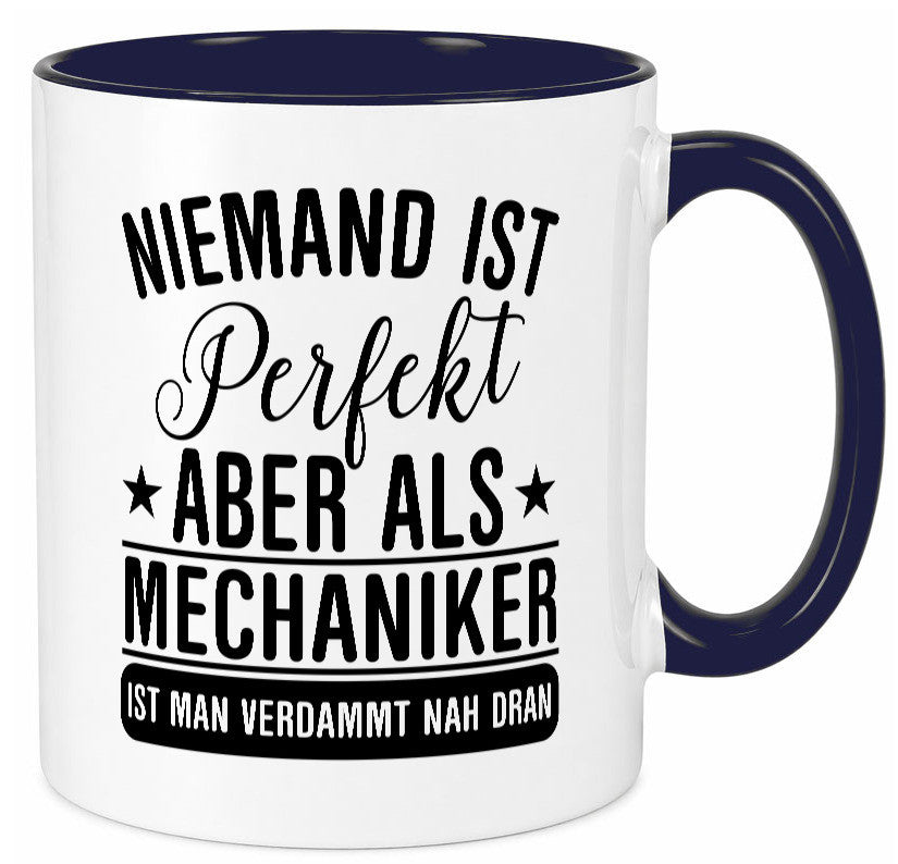 Verdammt nah dran: Mechaniker | KFZ Werkstatt lustig Humor Geschenkidee