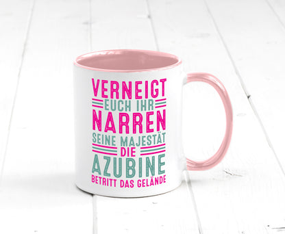 Verneigt euch: Azubine | Ausbildung Lehre Lehrling v2 lustiger Spruch Geschenk