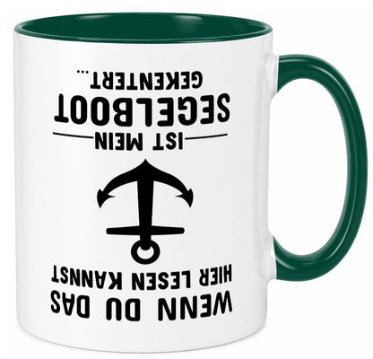 Segler Tasse | Segelboot Humor Kapitän Spruch Witz Geschenkidee