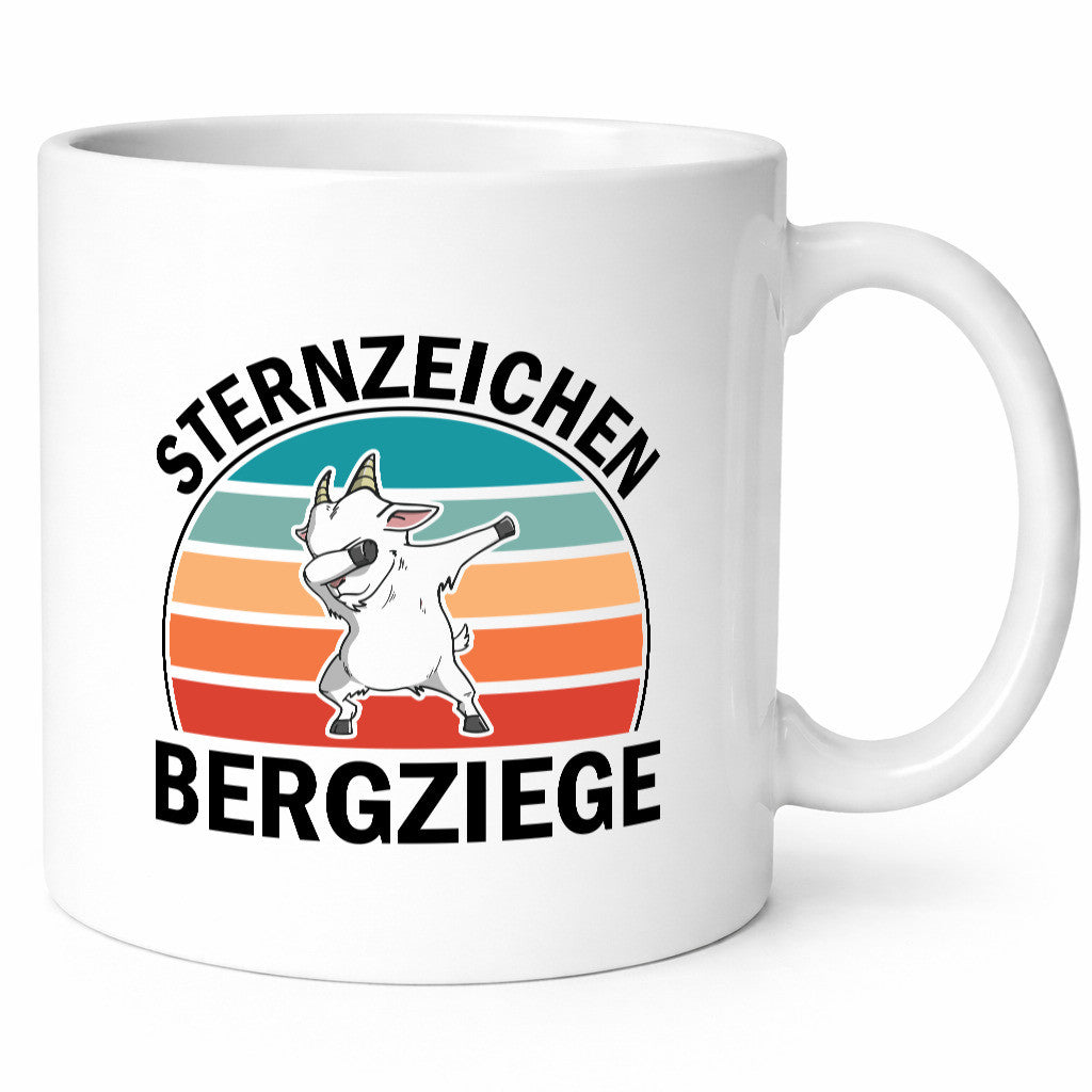 Sternzeichen Bergziege | Berge wandern Wanderer v2 Humor Geschenkidee Tasse