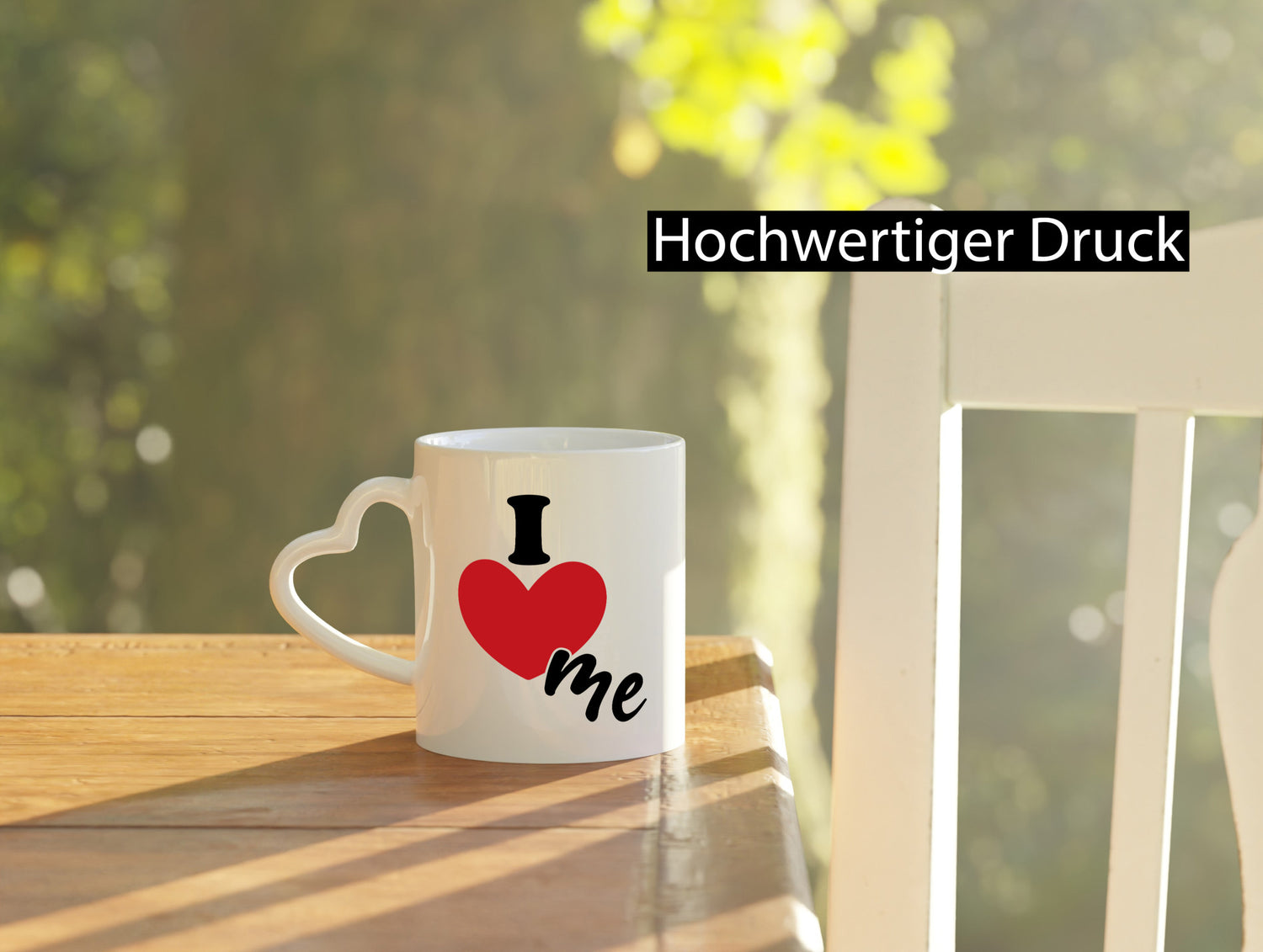 I love me vl7 lustig Humor Geschenkidee Geschenk Tasse