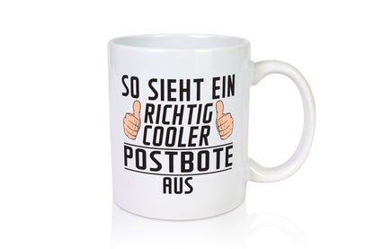 Richtig Cooler Postbote | Beruf Post Briefträger Humor Arbeit Kollegen Büro