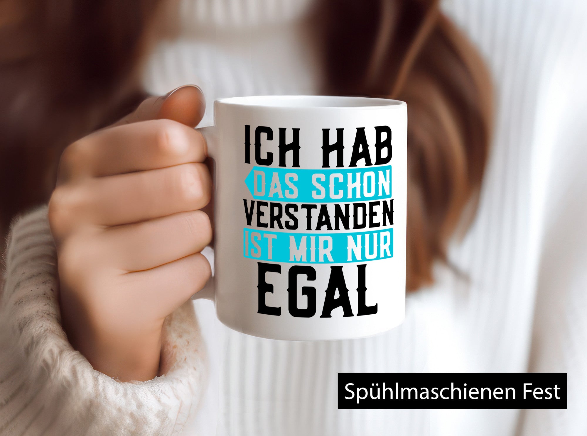 Ist mir egal | Protest Teenager Humor Spruch Büro lustig Arbeit Kollegen