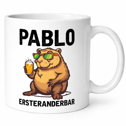 Biertrinker | Pablo Ersteranderbar Bier Geschenkidee Humor Tasse