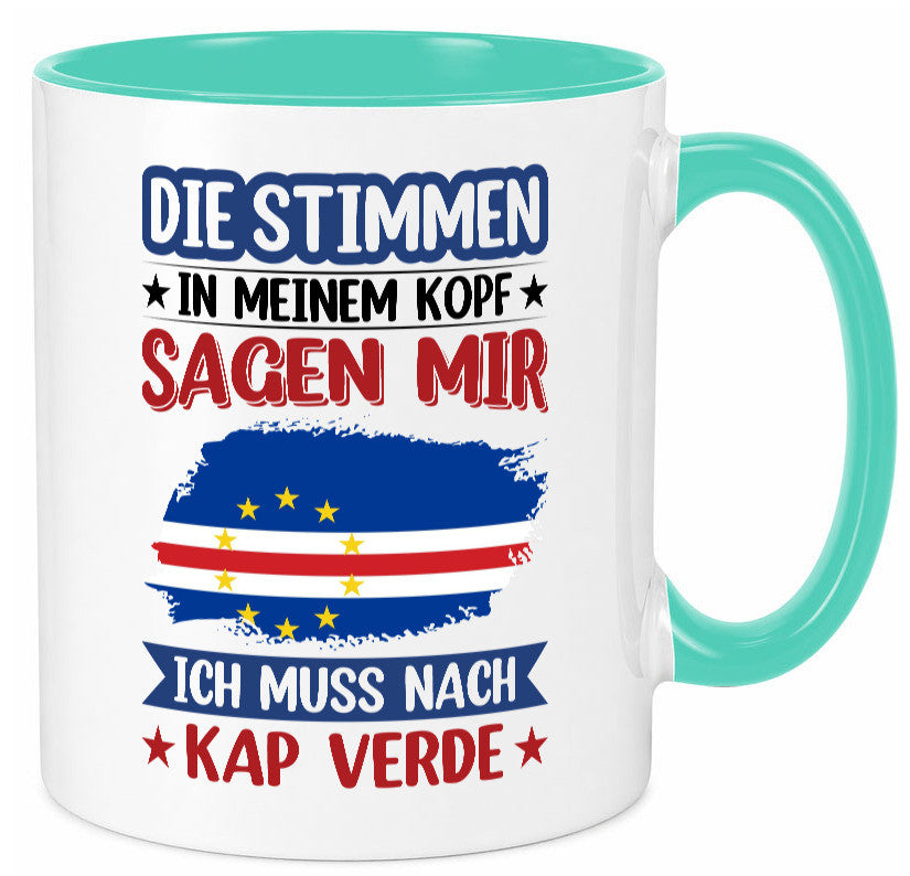 Kap Verde | Urlaub Stimmen in meinem Kopf Traumland lustig Humor Geschenkidee