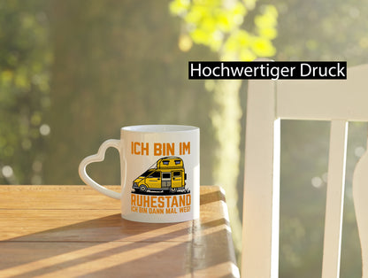 Bin im Ruhestand | Rentner Camping Camper Rente lustiger Spruch Geschenk