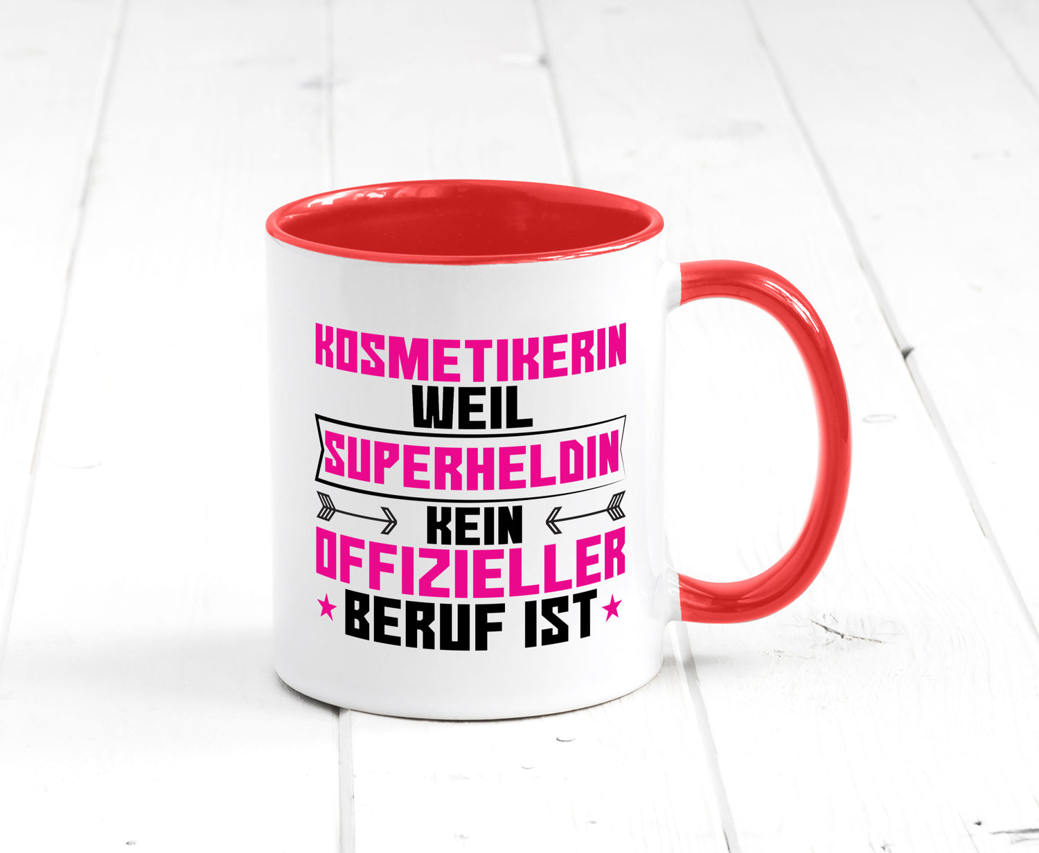 Superheldin Kosmetikerin | Kosmetik Stylistin Visagistin Geschenk Humor