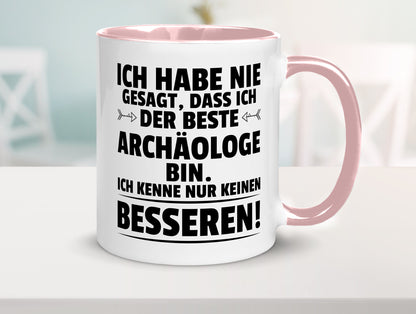 Der Beste Archäologe | Archäologie Forscher Humor Geschenkidee Tasse