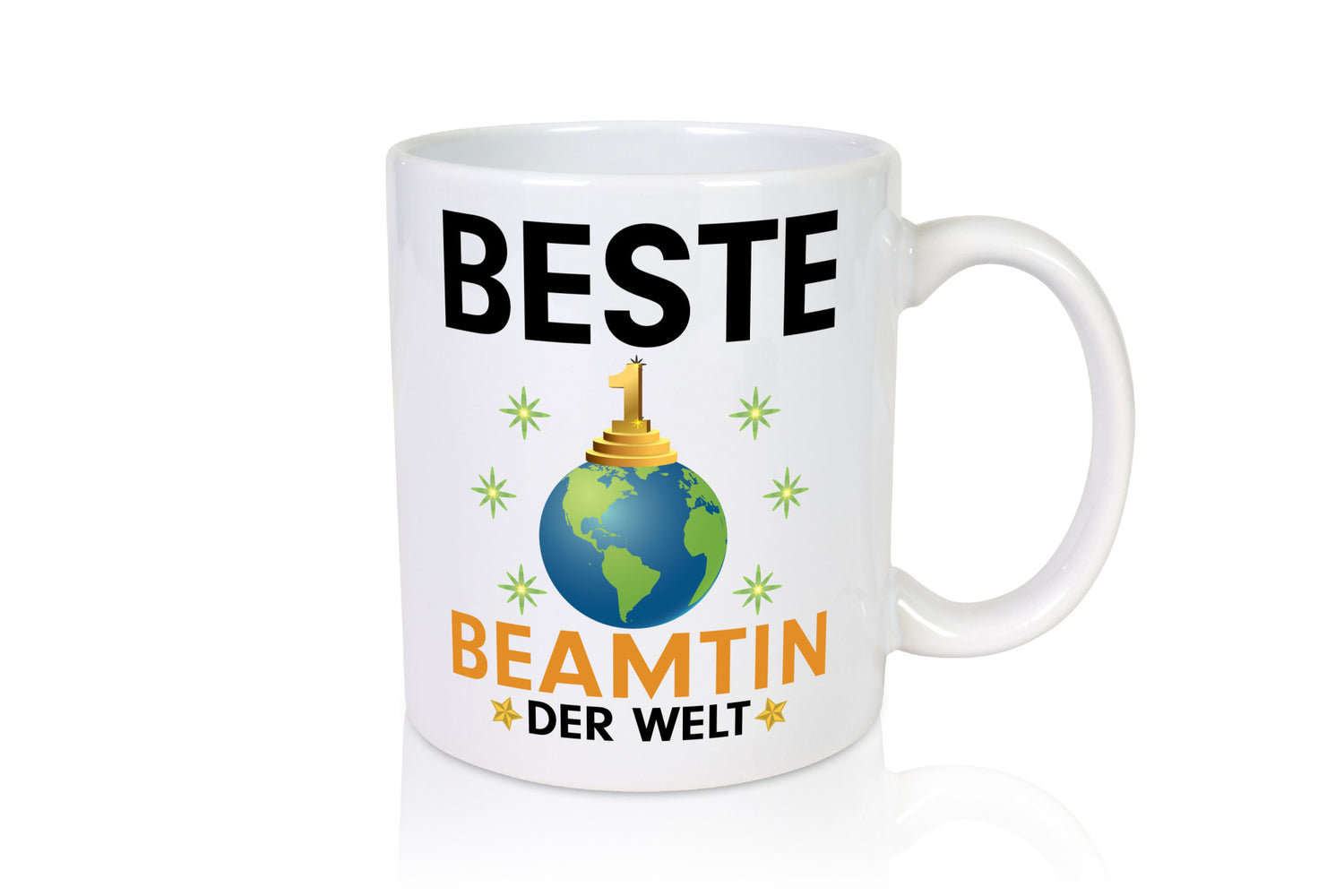 Welt Beste Beamtin | Verbeamtung öffentlicher Dienst Humor Geschenkidee Tasse