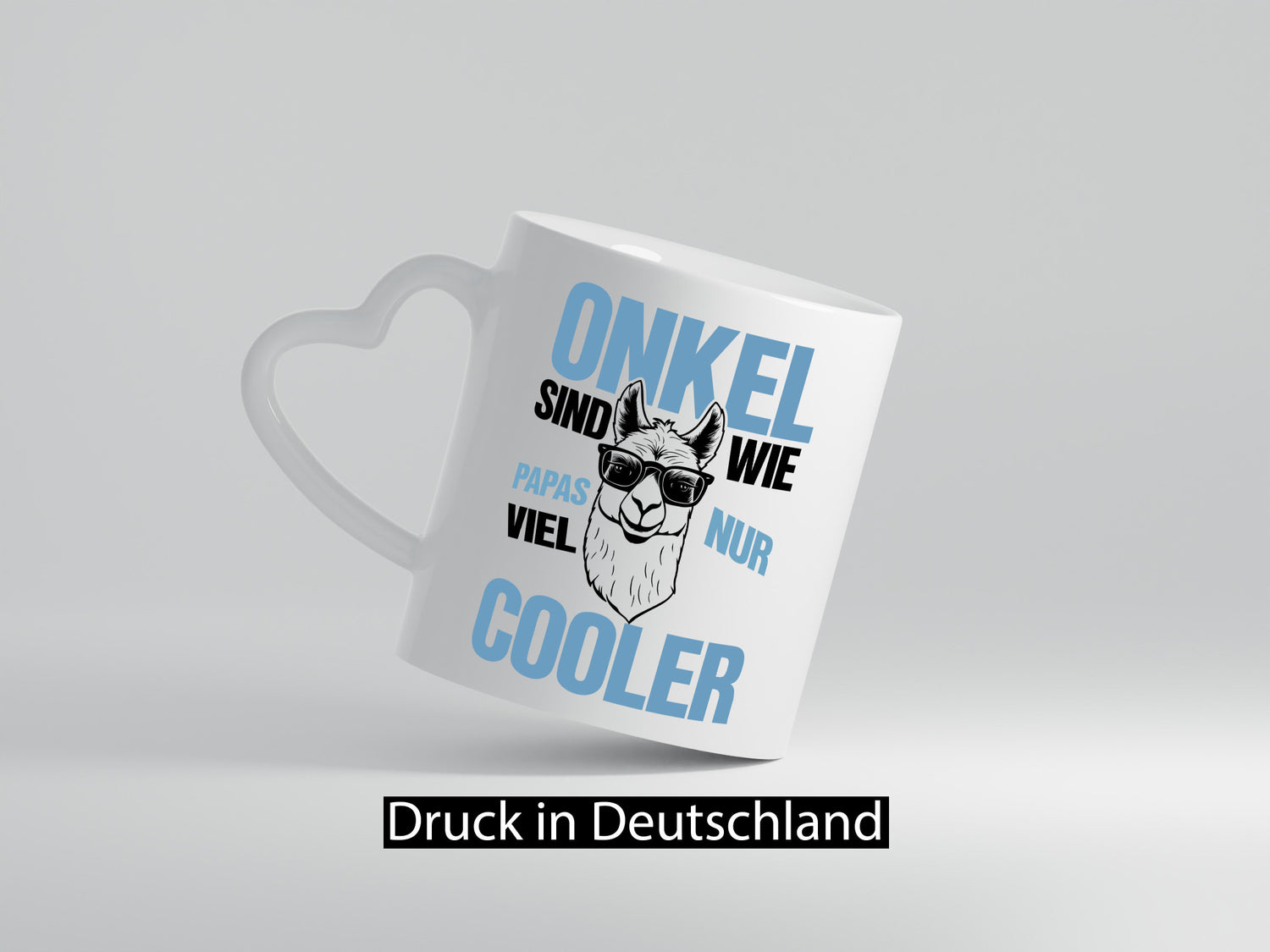 Onkel sind wie Papas | Nichte Neffe Lieblingsonkel lustig Humor Geschenkidee