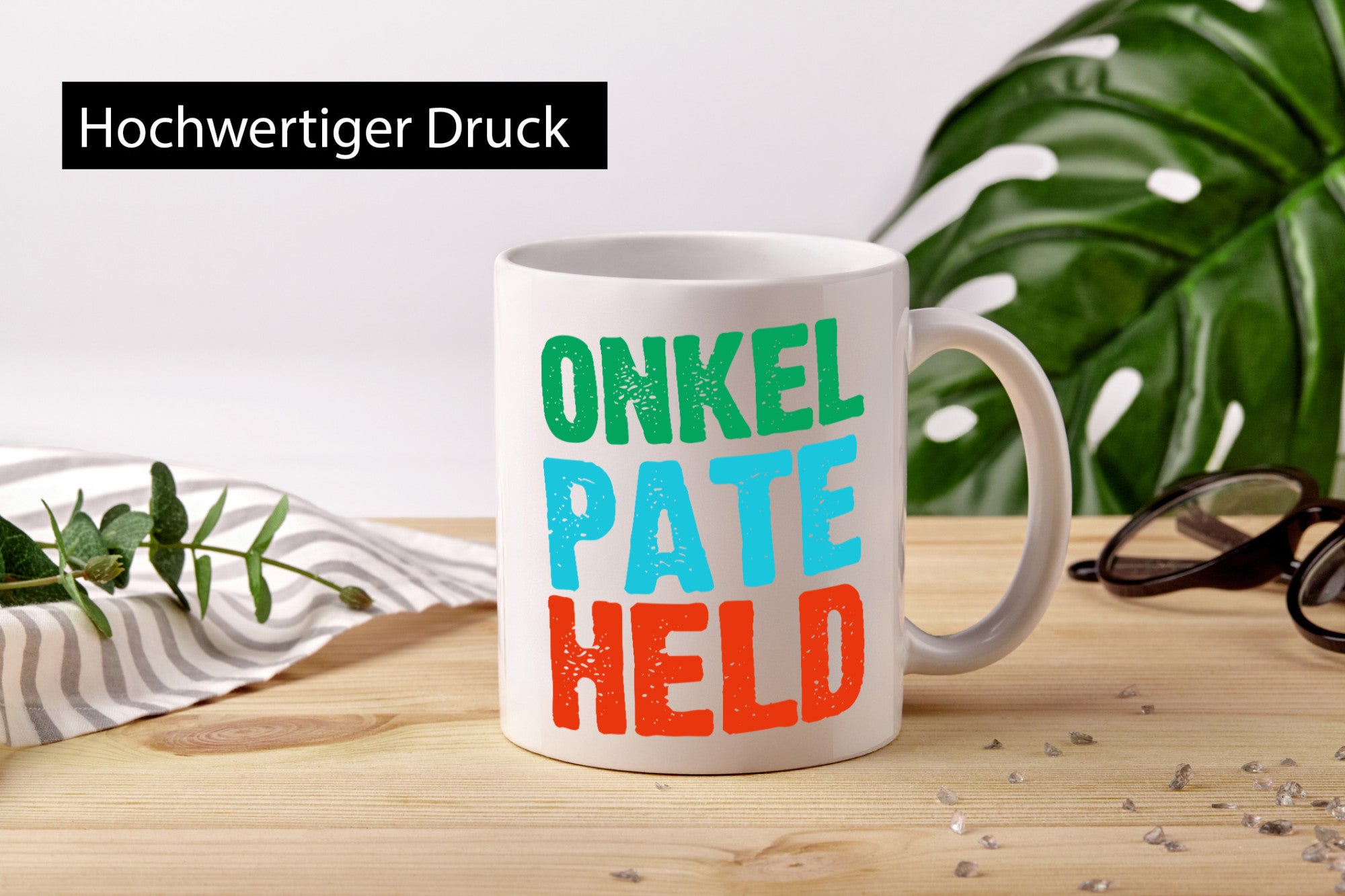 Onkel Pate Held | Tasse Patenonkel Spruch lustig Geschenkidee Humor