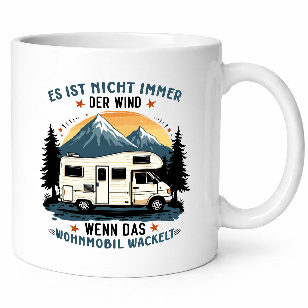 Es ist nicht immer der Wind | Wohnmobil Camper Camping v2 Geschenk Humor