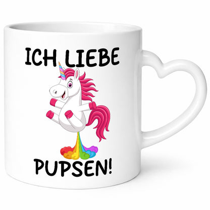 Ich liebe Pupsen | Einhorn Pupsendes Geschenk Humor Geschenkidee lustiger