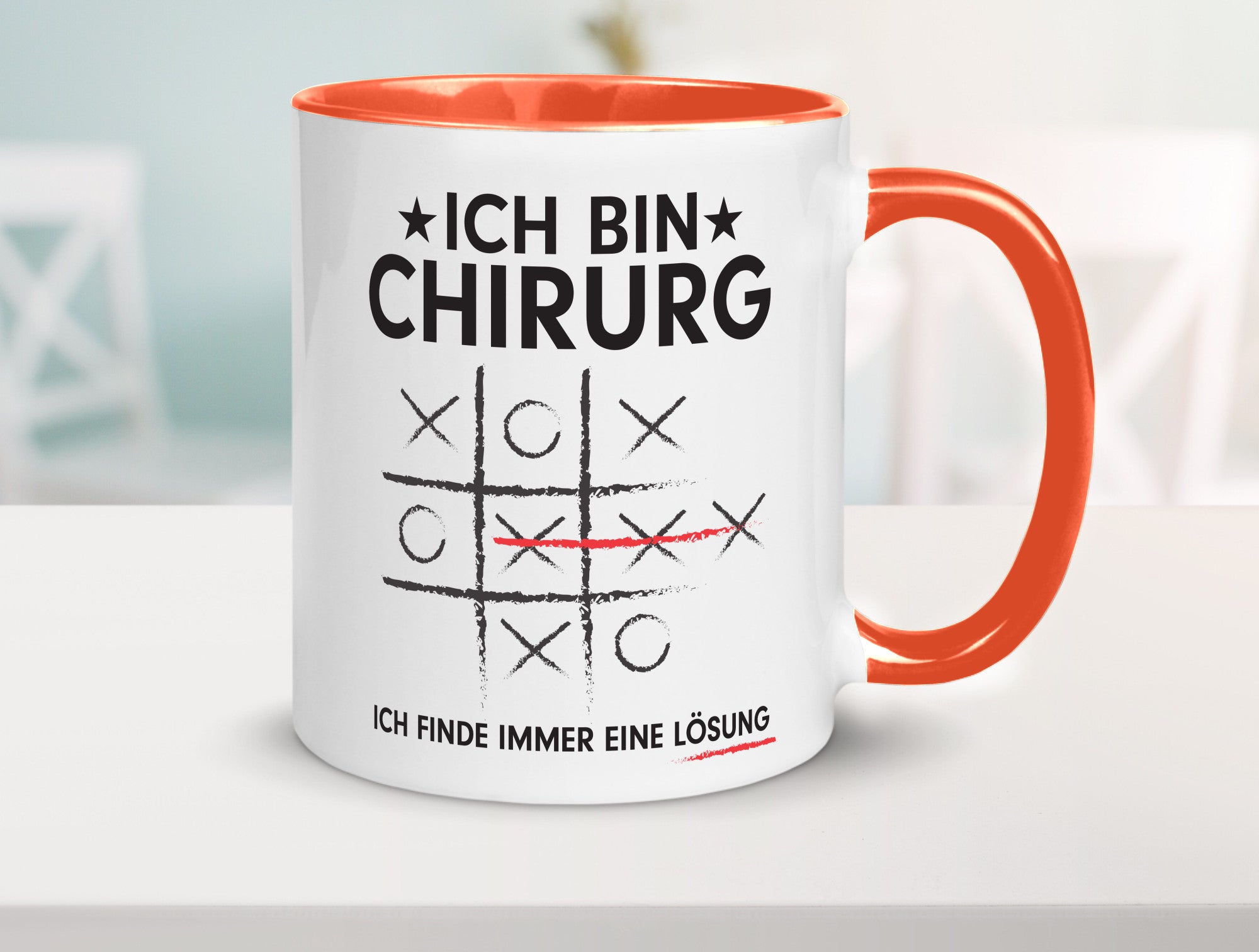 Lösung finden: Chirurg | Medizin Chirurgie v2 Geschenk Humor Geschenkidee