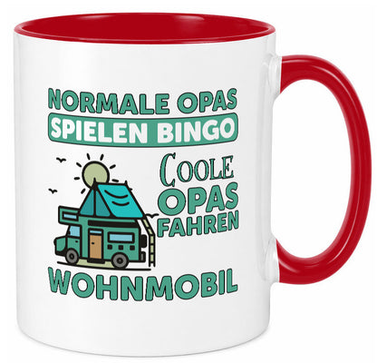 Opas spielen Bingo, coole fahren Wohnmobil | Vögel Geschenk Familie