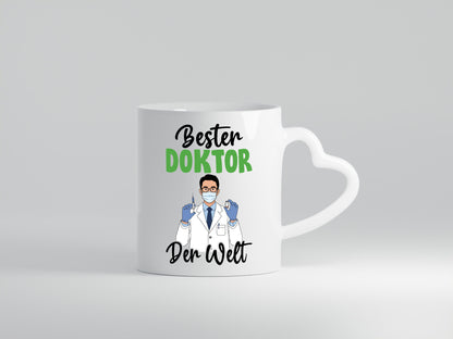 Bester Doktor | Doktorand Doktortitel v2 Humor Geschenkidee Tasse