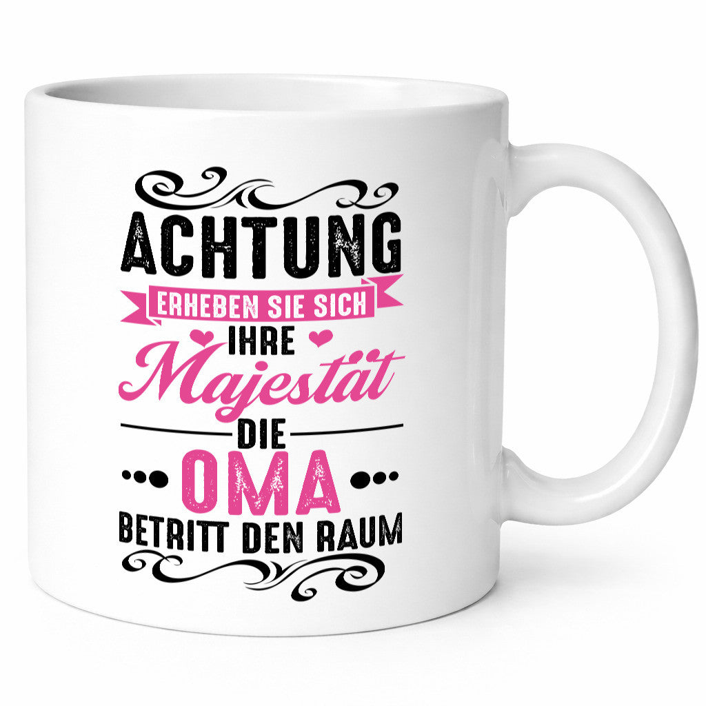 Oma Betritt den Raum | großmutter lustiger Spruch Geschenk Familie Geschenkidee