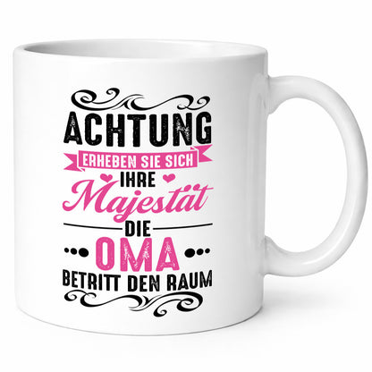 Oma Betritt den Raum | großmutter lustiger Spruch Geschenk Familie Geschenkidee
