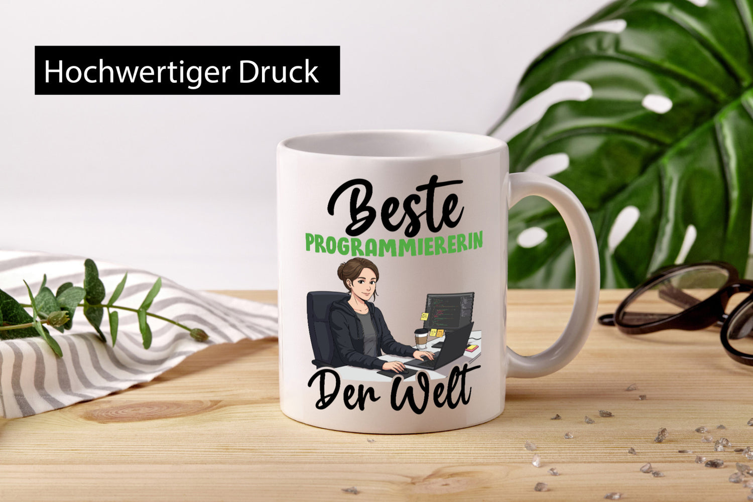 Beste Programmiererin | Software Entwickler v2 Geschenk Humor Geschenkidee
