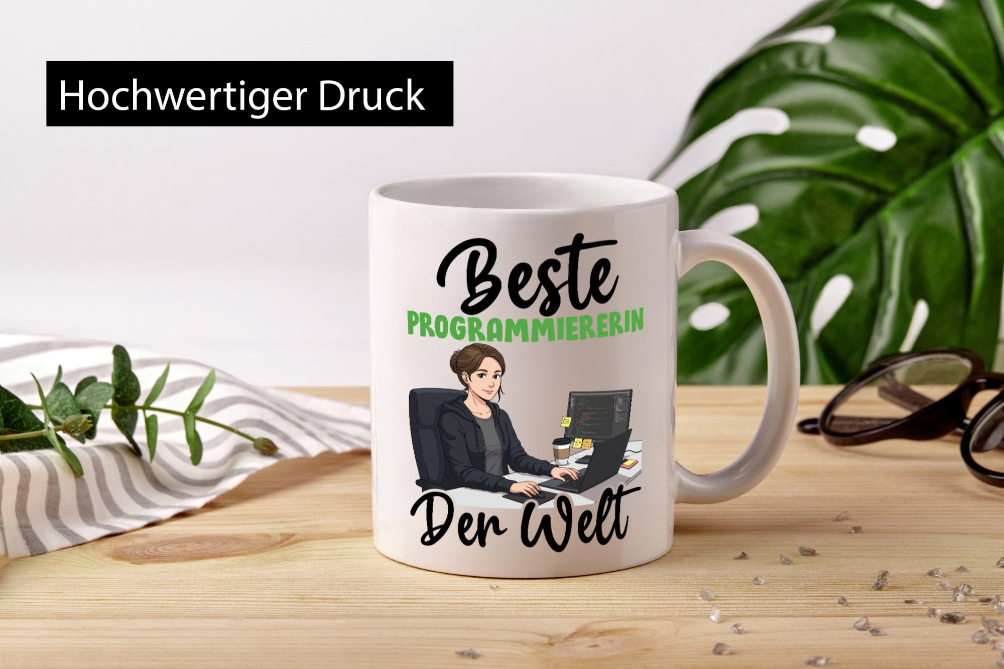 Beste Programmiererin | Software Entwickler v2 Geschenk Humor Geschenkidee