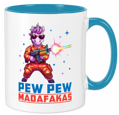 Pew Madafakas vl5 lustiger Spruch Geschenk Humor Geschenkidee Tasse