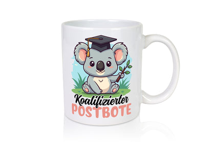 Koalifizierter Postbote | Beruf Post Briefträger lustiger Spruch Geschenk
