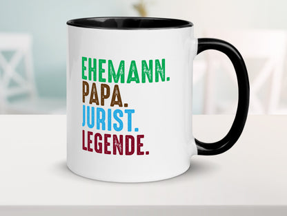 Ehemann Mama Jurist Legende | Anwalt Jura lustig Familie Geschenkidee Geschenk