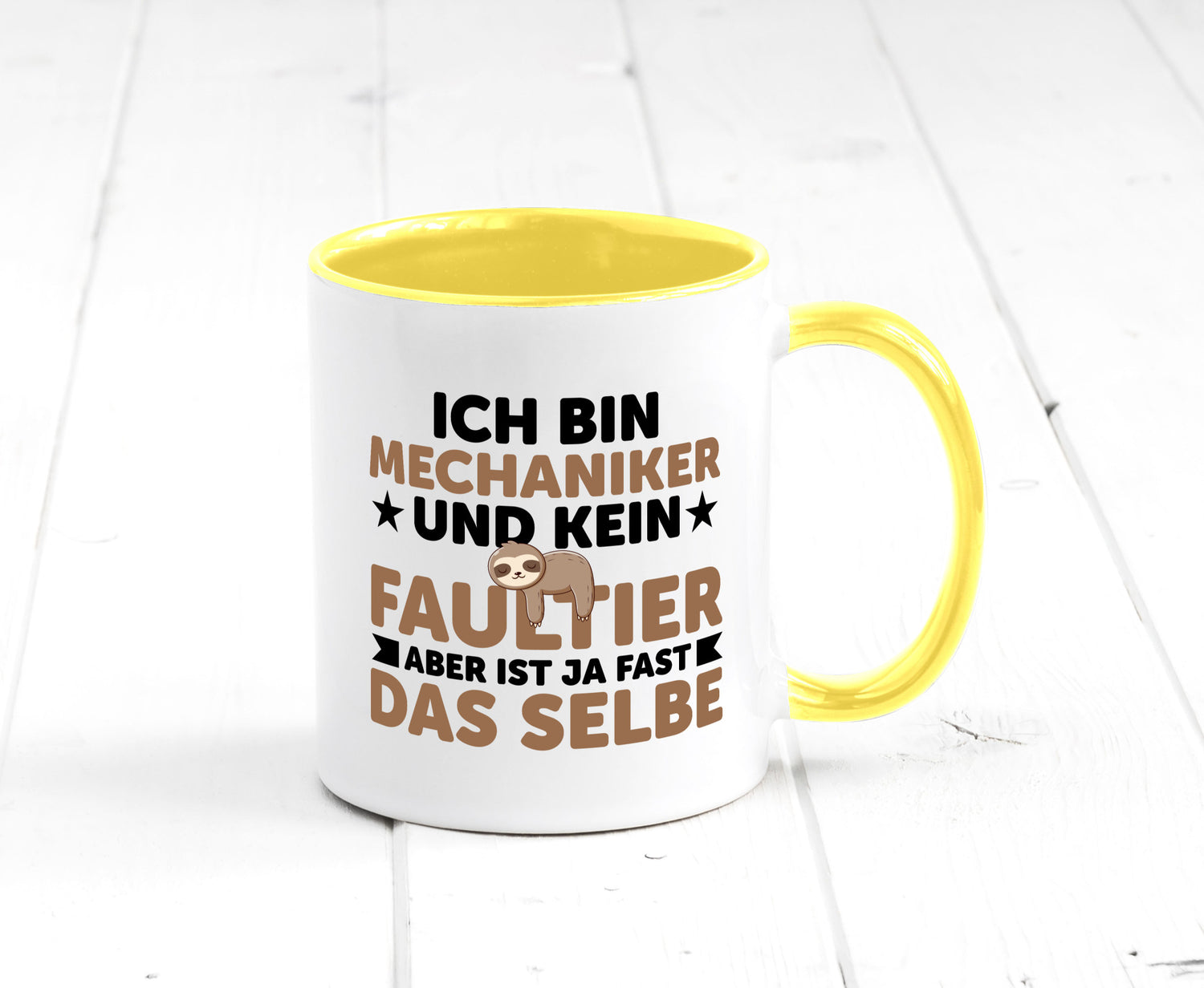 Ich bin kein Faultier: Mechaniker | KFZ Werkstatt Humor Tierliebhaber