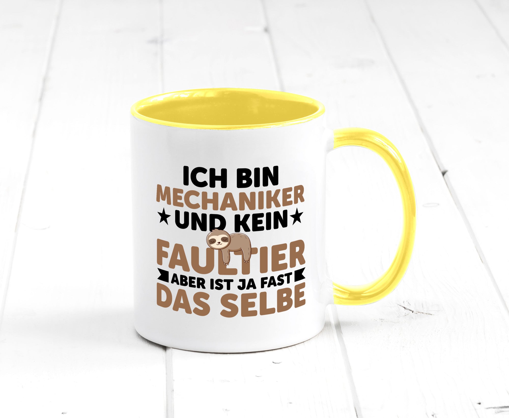 Ich bin kein Faultier: Mechaniker | KFZ Werkstatt Humor Tierliebhaber