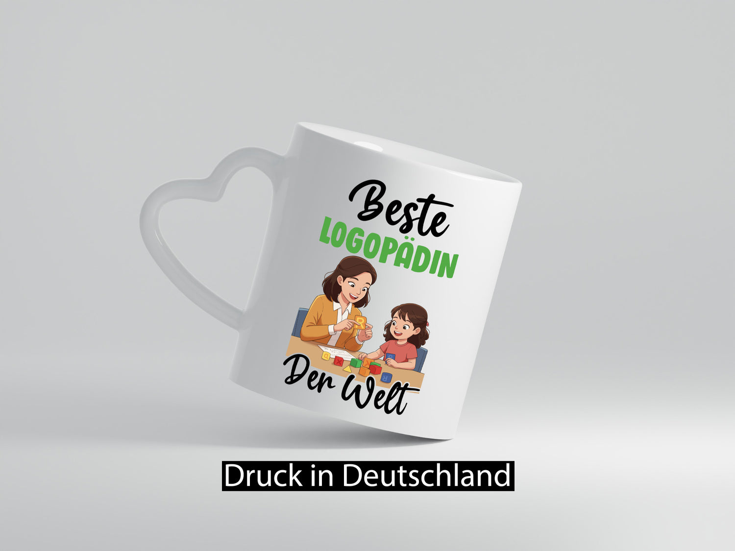 Beste Logopädin | Sprachtherapie v2 Humor Geschenkidee Tasse