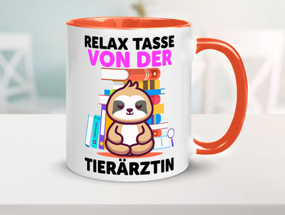Relax Tasse: Tierärztin | Mediziner Tiermedizin Humor Tierliebhaber