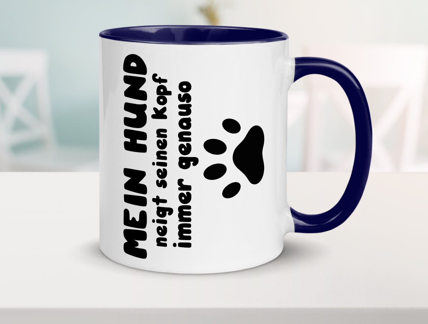 Mein Hund | lustige Tasse Hundebesitzer Humor lustiger Spruch Geschenk