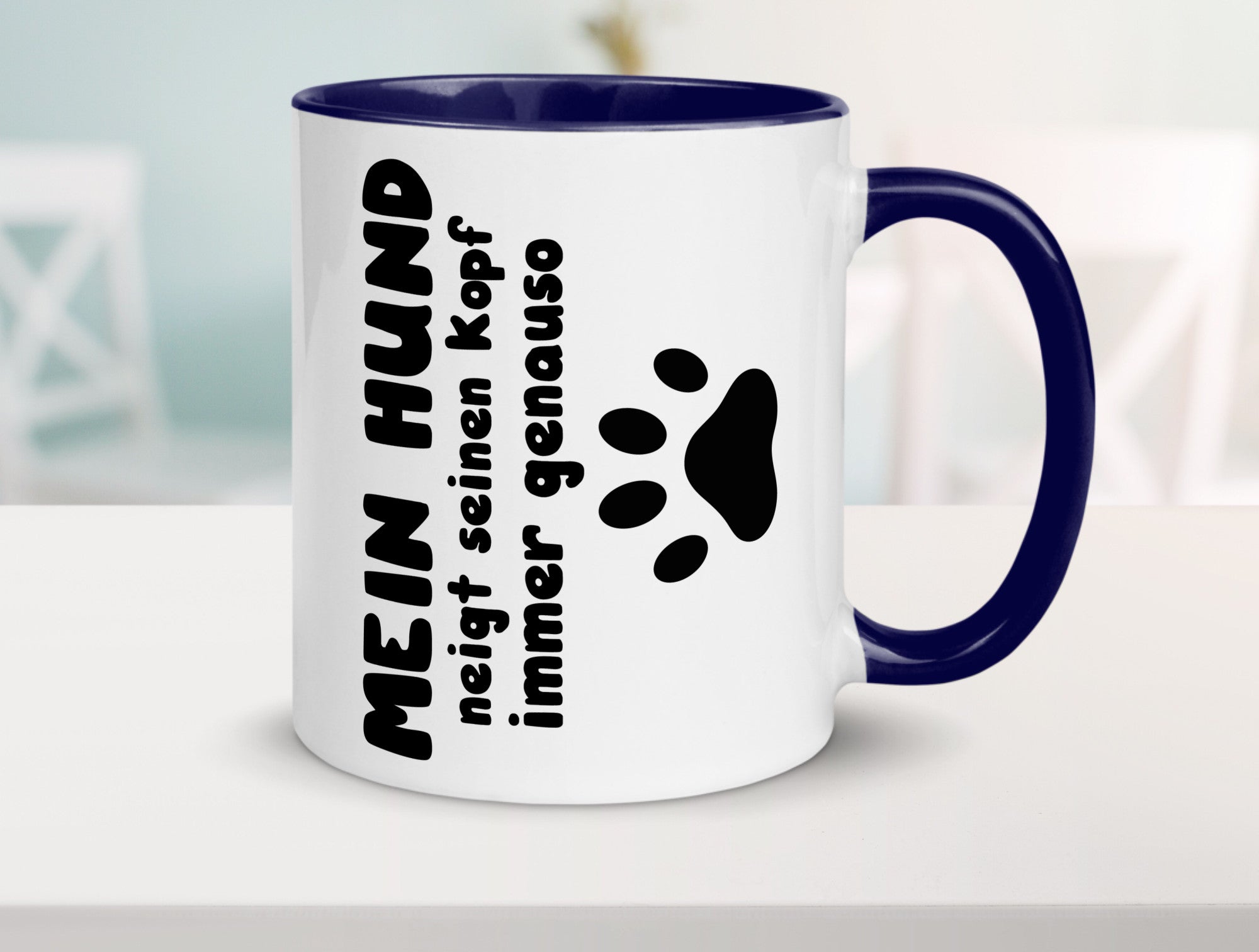 Mein Hund | lustige Tasse Hundebesitzer Humor lustiger Spruch Geschenk