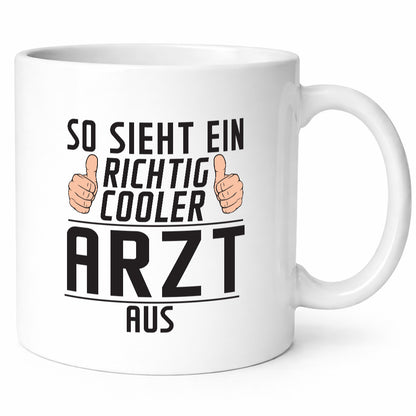 Richtig Cooler Arzt | Medizin Doktor Facharzt Geschenk Humor Geschenkidee