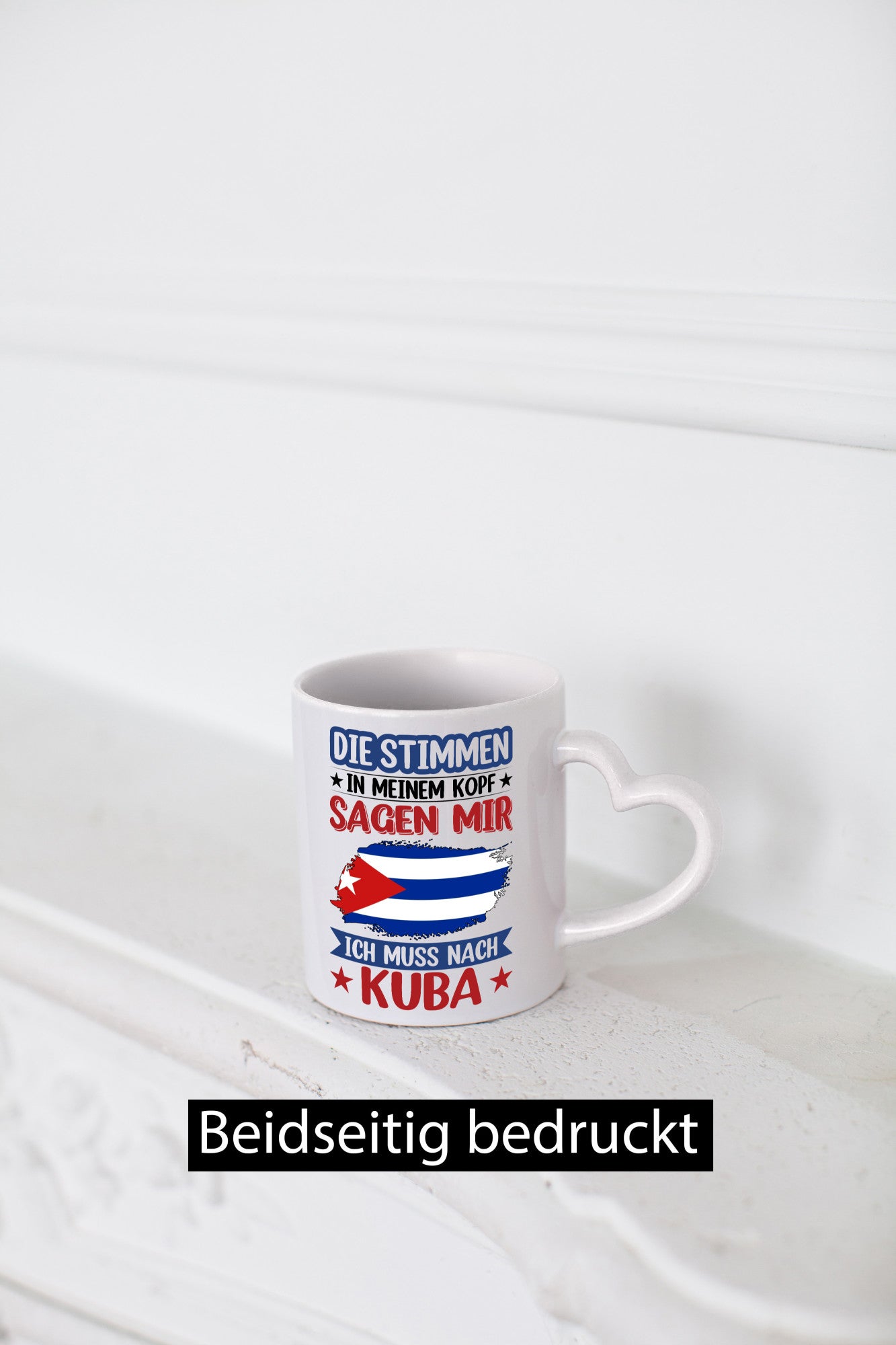 Kuba | Urlaub Stimmen in meinem Kopf Traumland Humor Geschenkidee Tasse