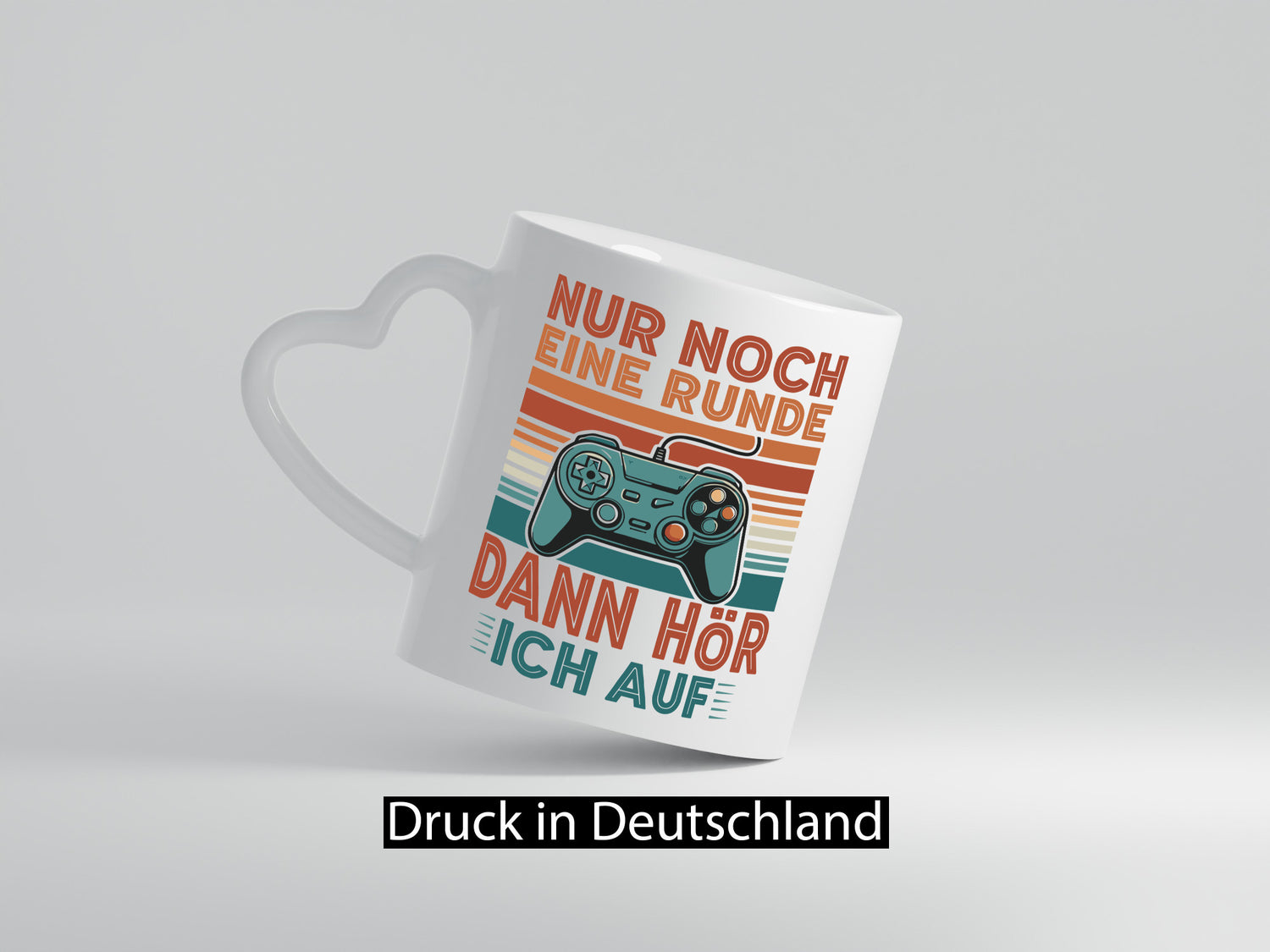 Nur noch eine runde dann hör ich auf | Gamer Zocker v2 Humor Geschenkidee Tasse