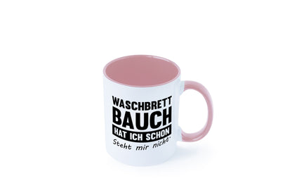 Waschbrettbauch steht mir nicht | Sixpack Gym lustiger Spruch Geschenk Humor