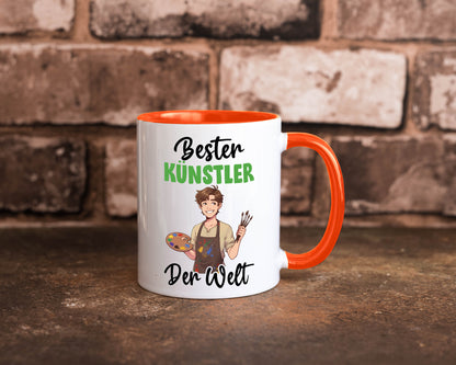 Bester Künstler | Kunst Geschenkidee Humor Tasse