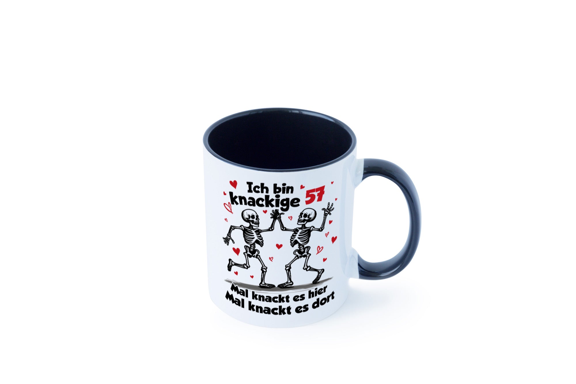 57. Geburtstag | Knackige 57 Ich bin alt lustig Geschenkidee Geschenk Tasse